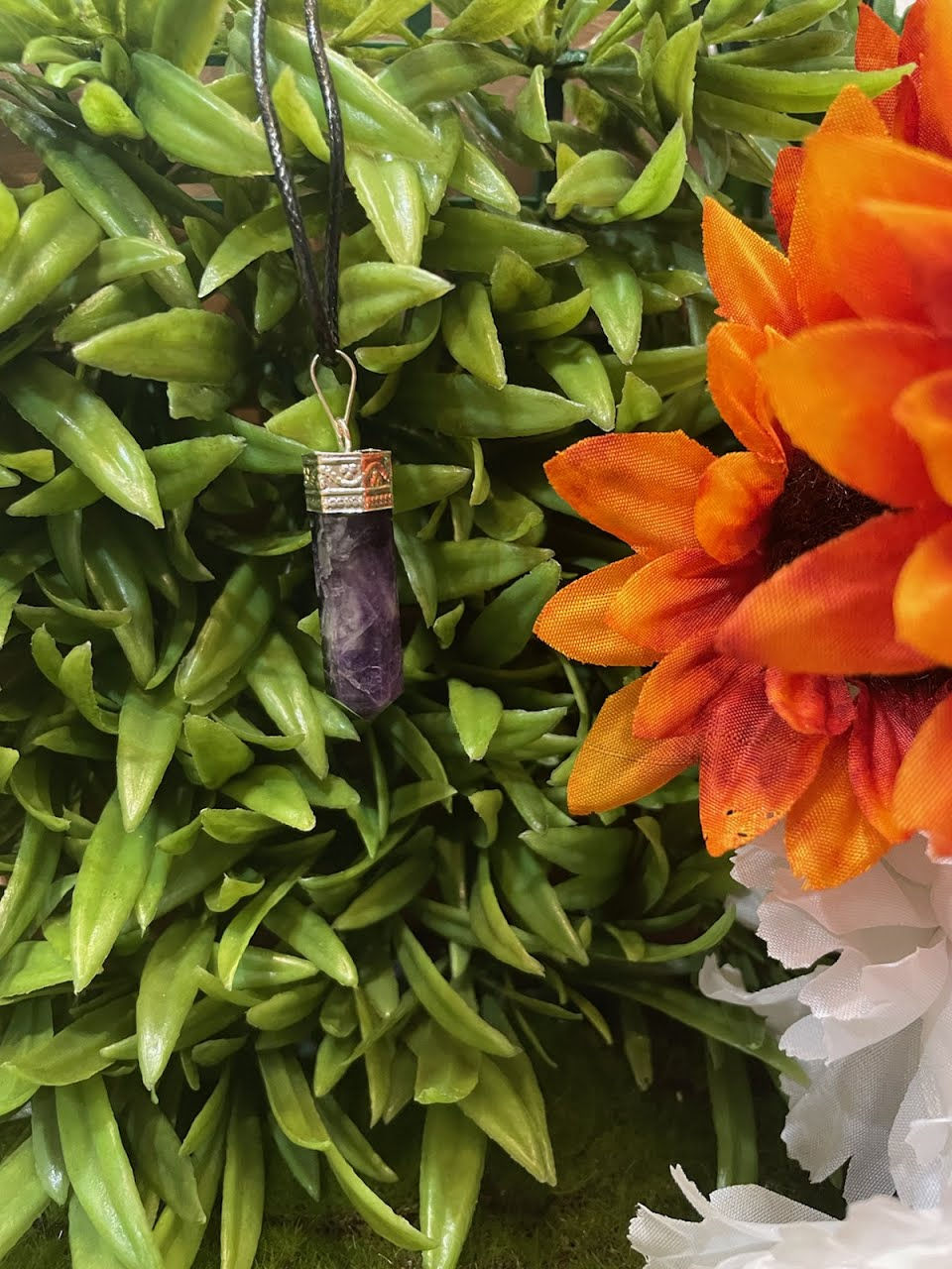 Amethyst point Pendant