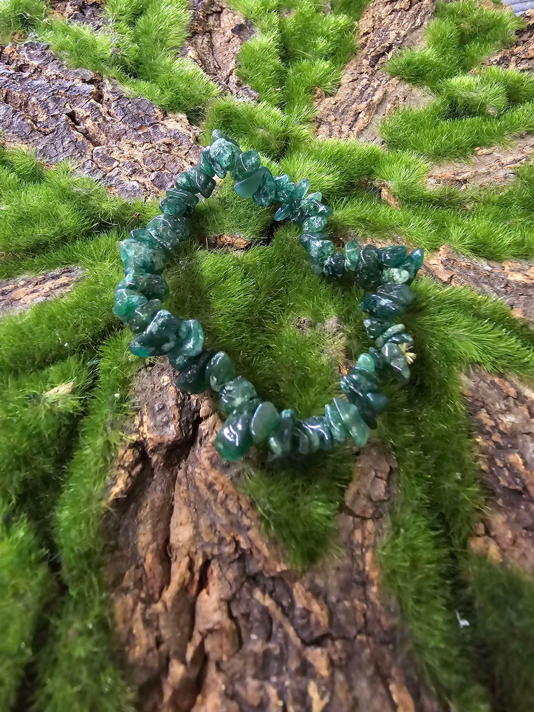 Jade Chip Bracelet