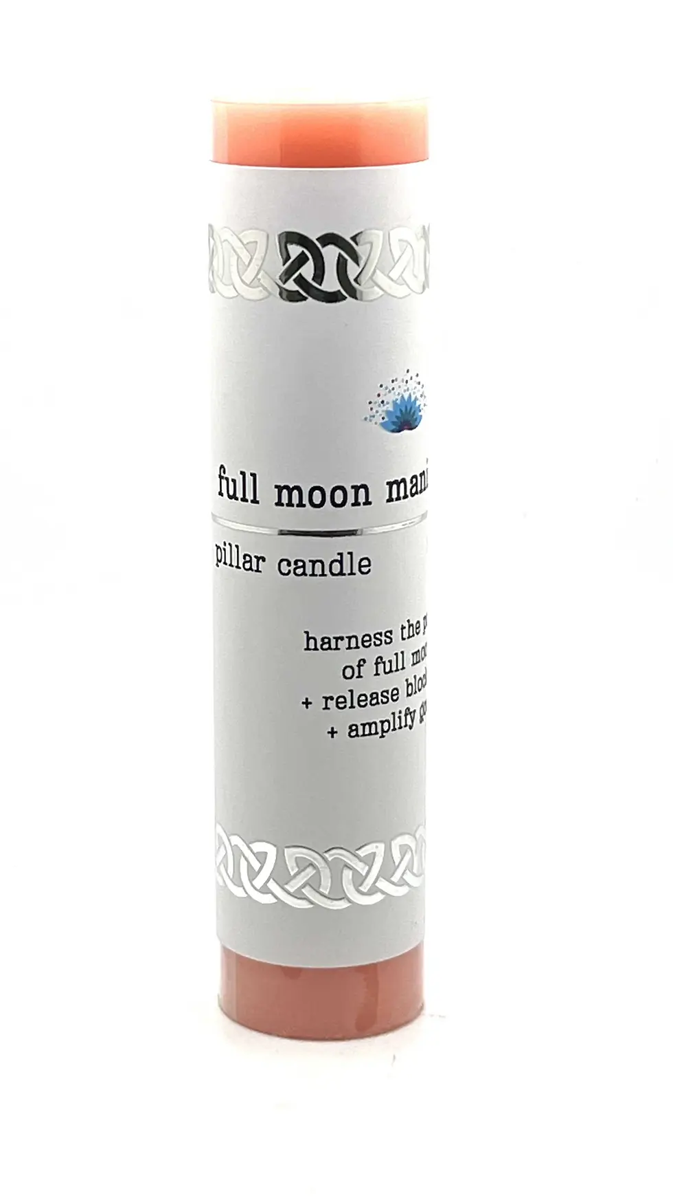Manifestation Pillar Candle Full Moon Manifestation 7"