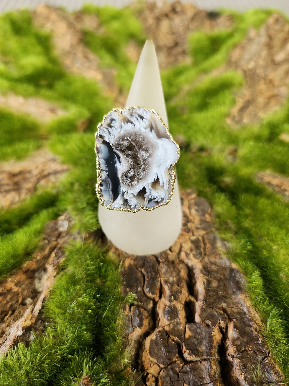 Miniatura: Druzy Ring
