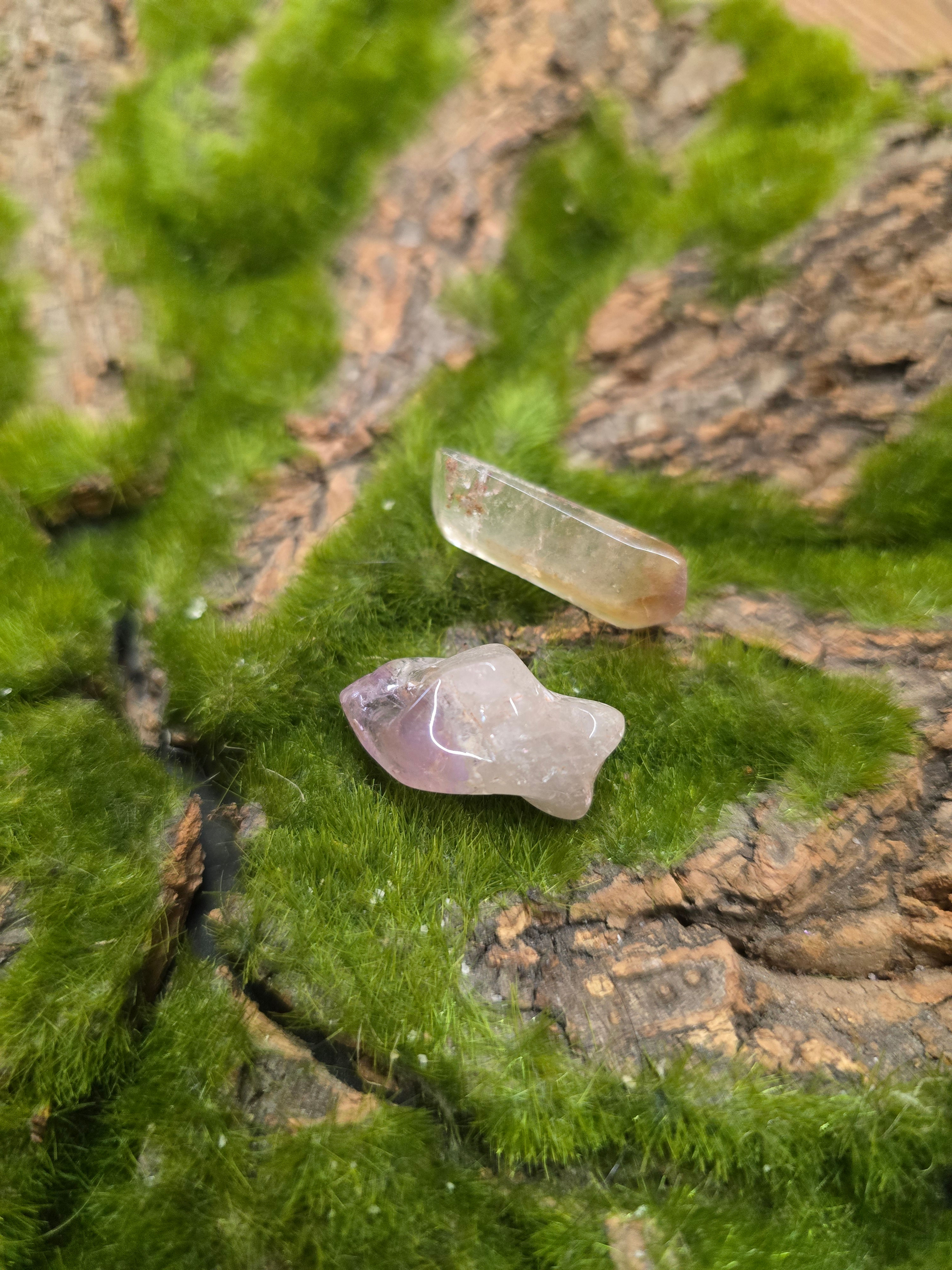 Amethyst, Citrine with Inclusions