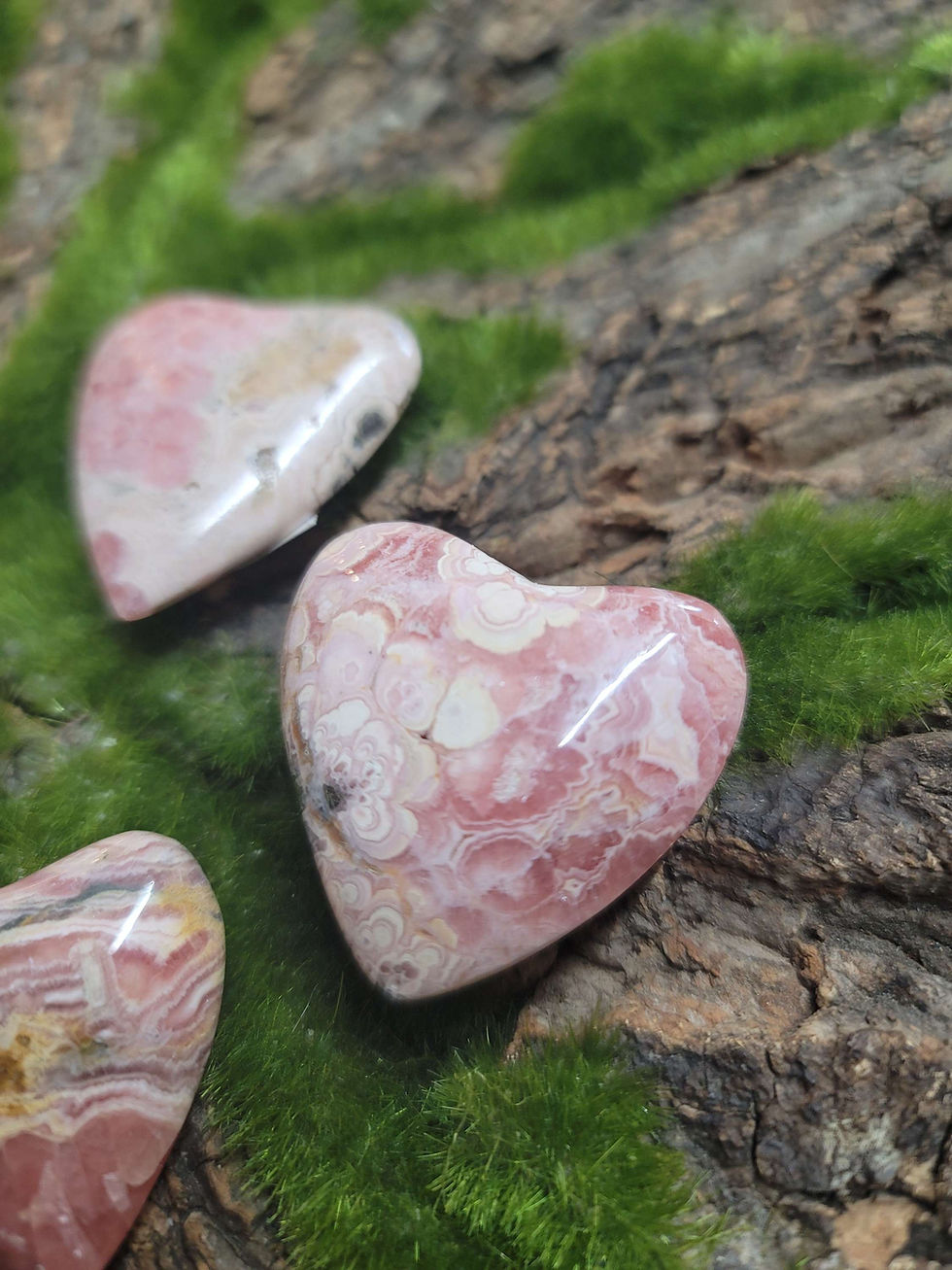 Thumbnail: Rhodochrosite Heart