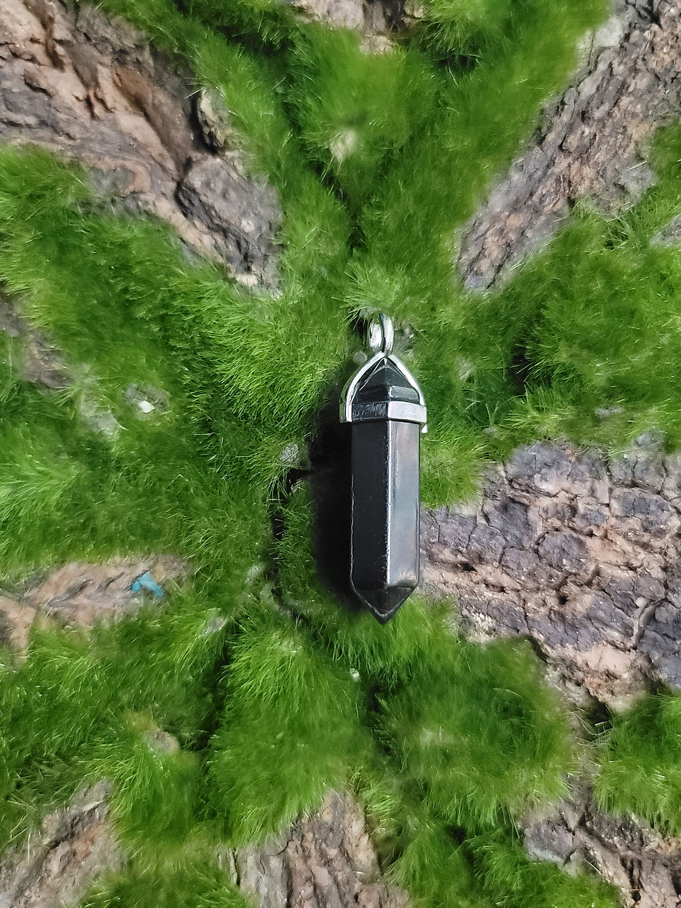 Non-Magnetic Hematite Pendant