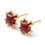 Miniature : Red Jasper Stud Earrings