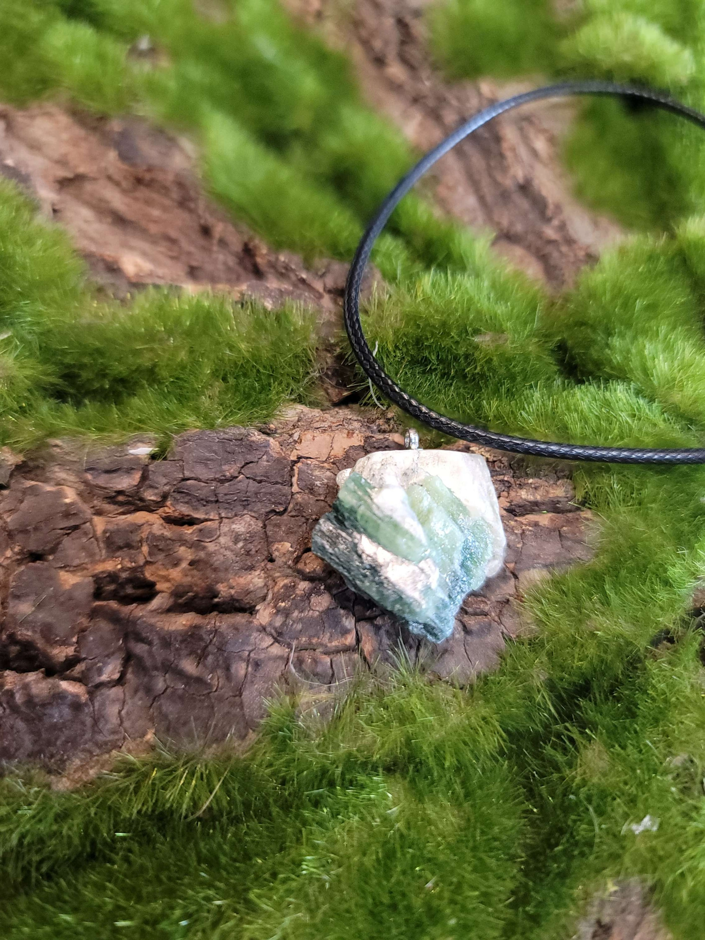 Green Tourmaline Pendant