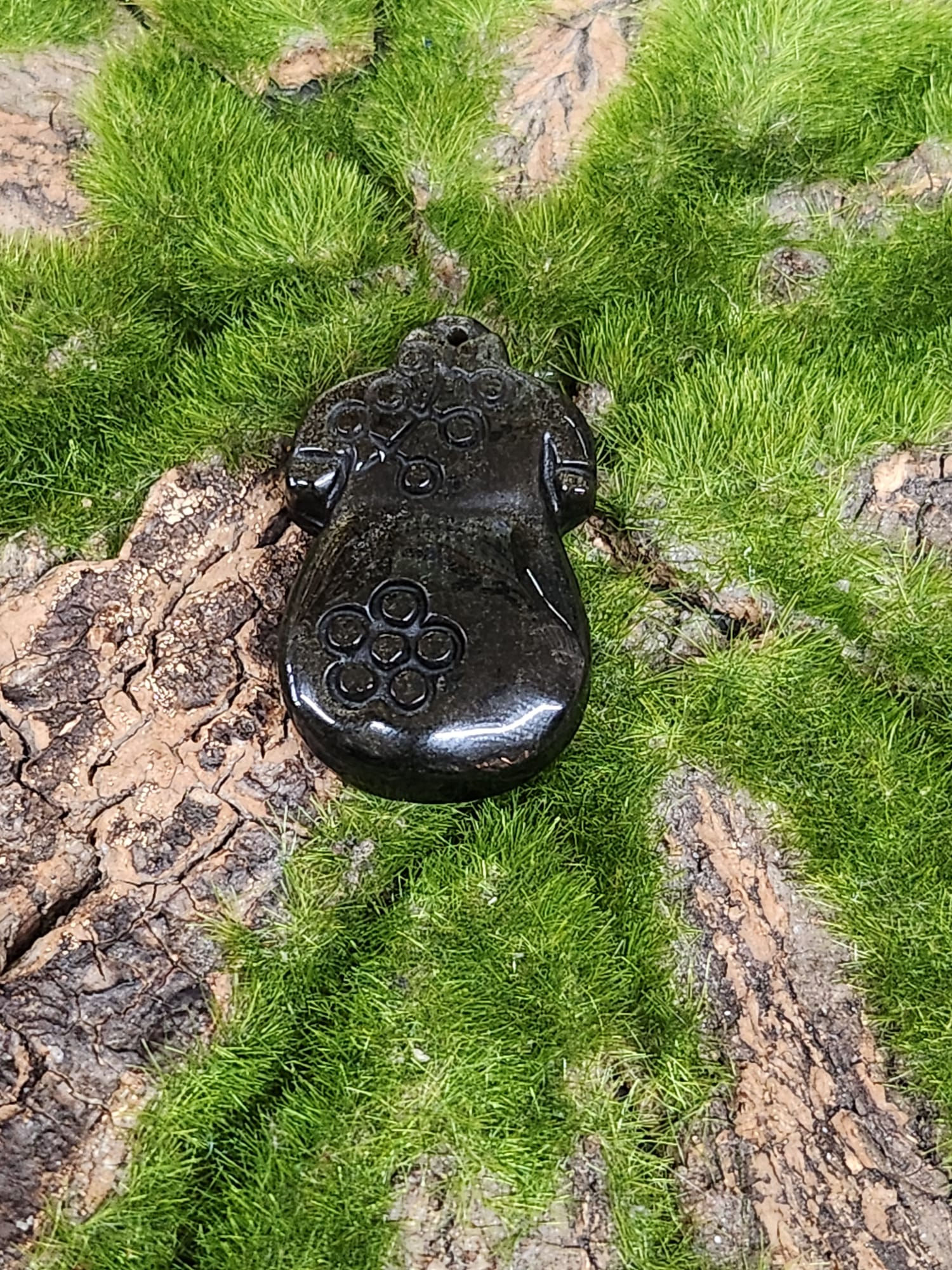 Black Obsidian Carving (sale)