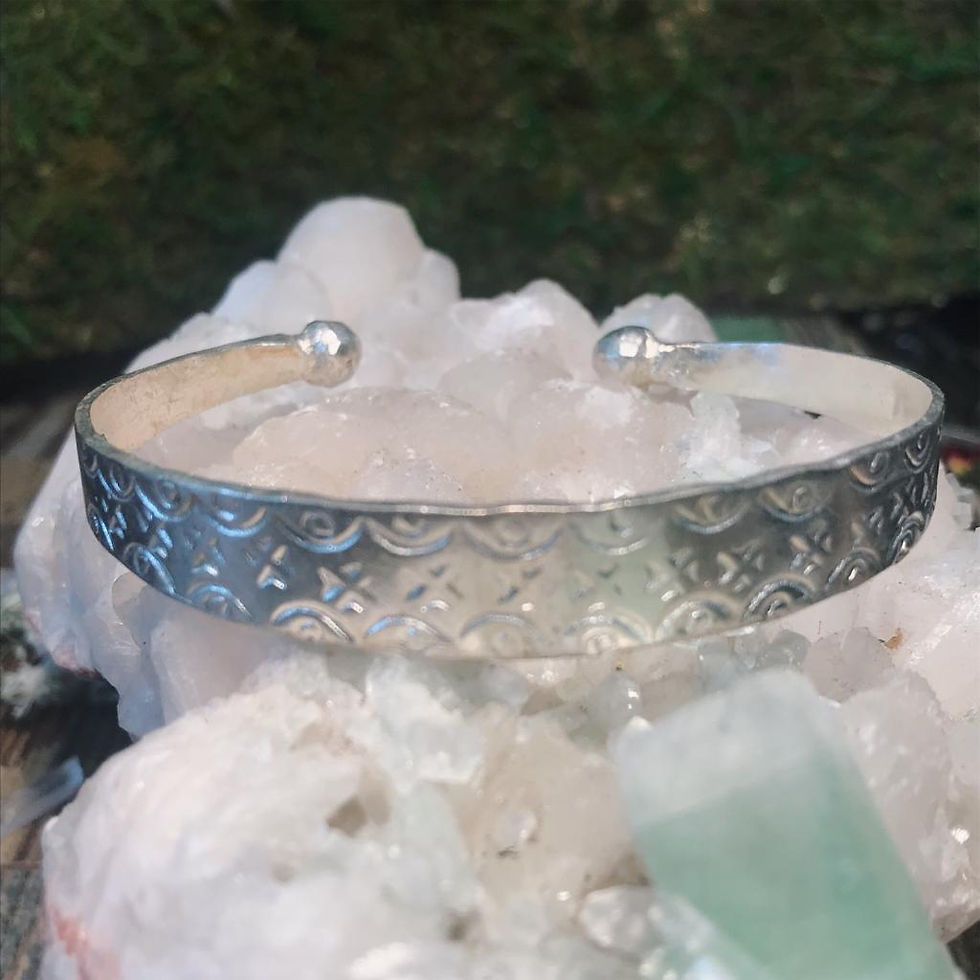 Miniature : Tuareg Etched Plate Bracelet
