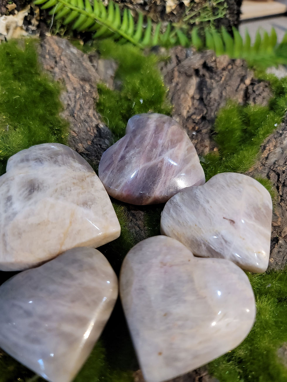 Thumbnail: Peach Moonstone Hearts