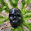 Miniature : Black Obsidian Skull