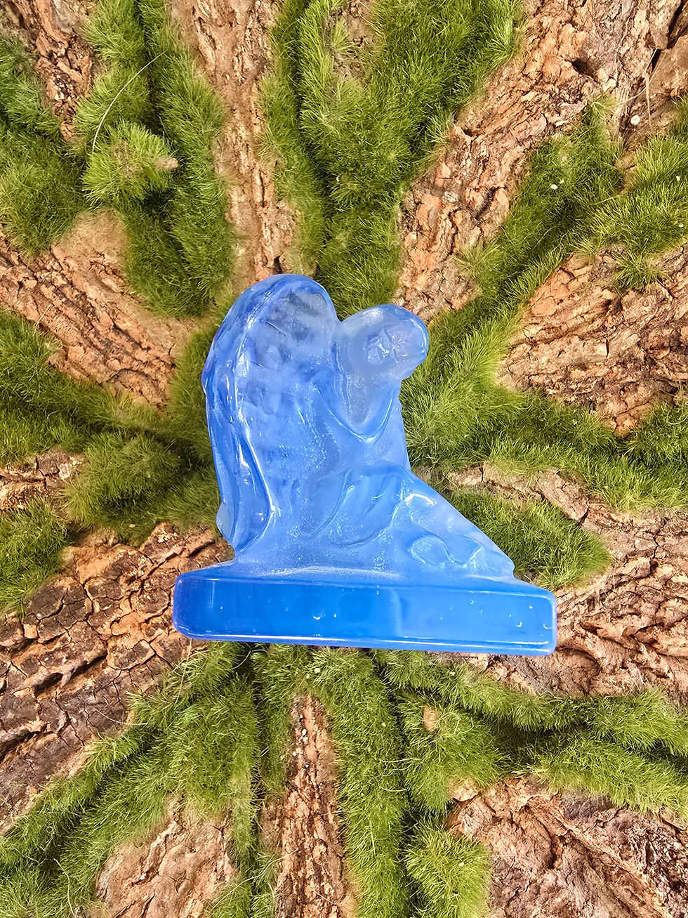 Opalite Kneeling Angel