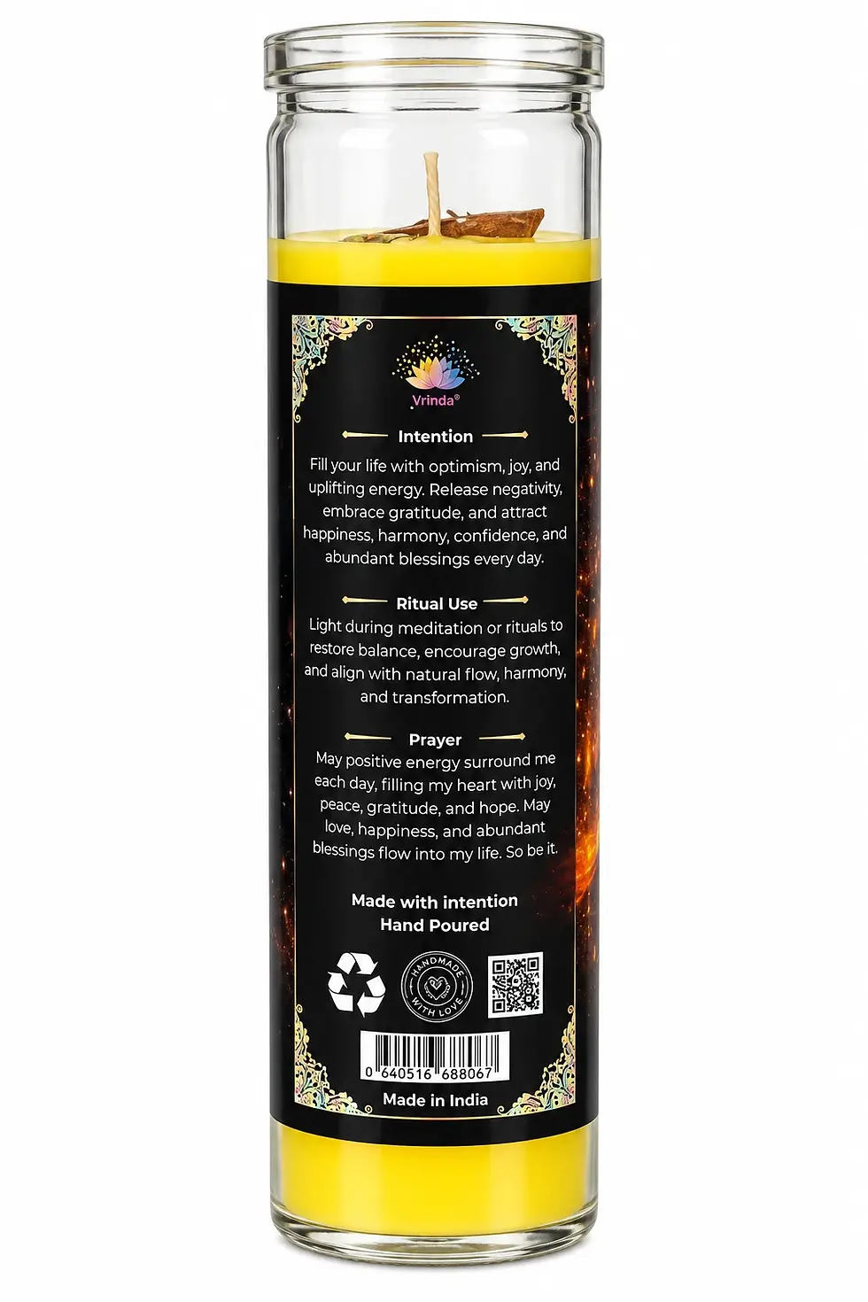 Positive Vibes 7 Day Scented Ritual candle