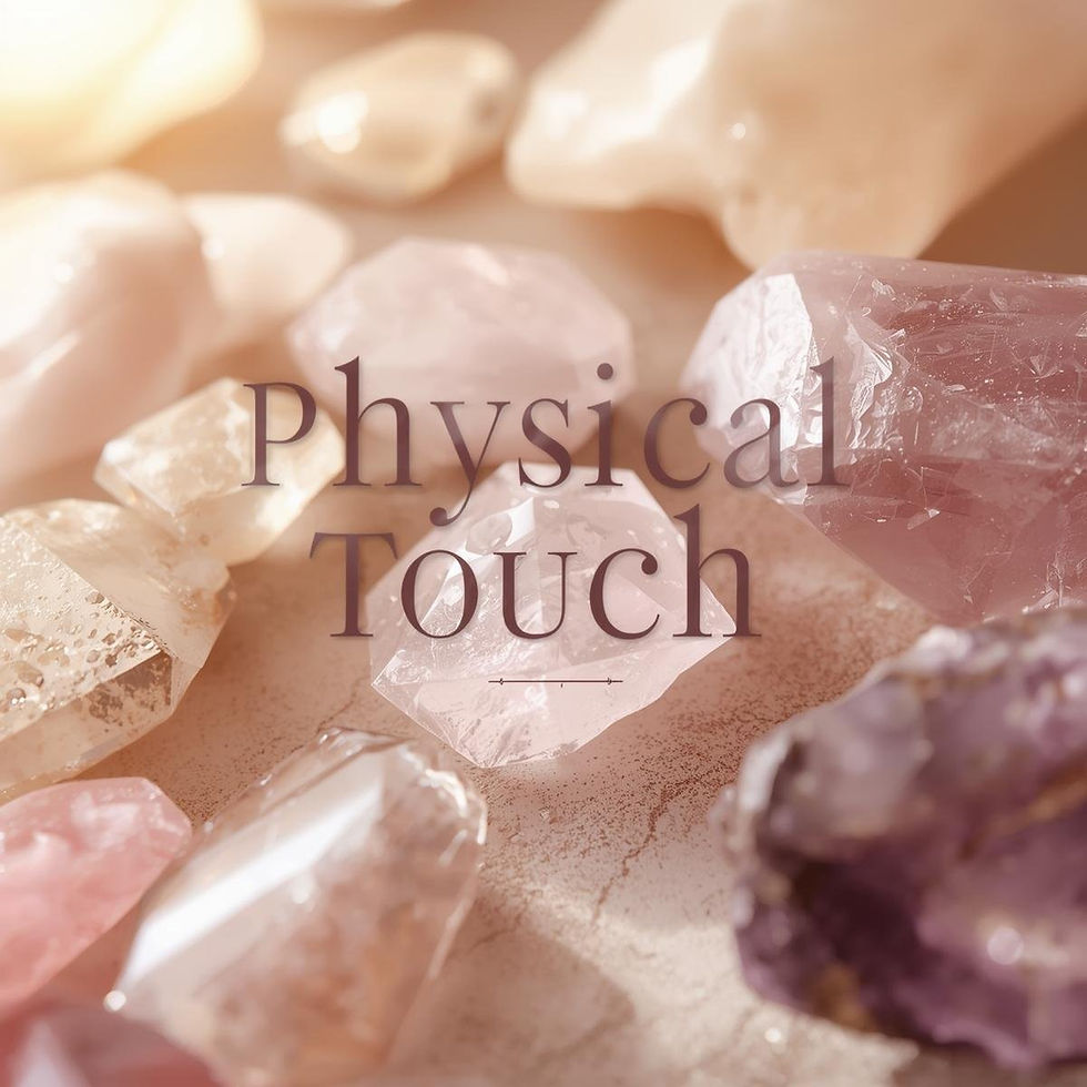 Miniature : Stone Set Physical Touch (Love Language)