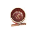 Red / Burgundy Tibetan Singing Bowl