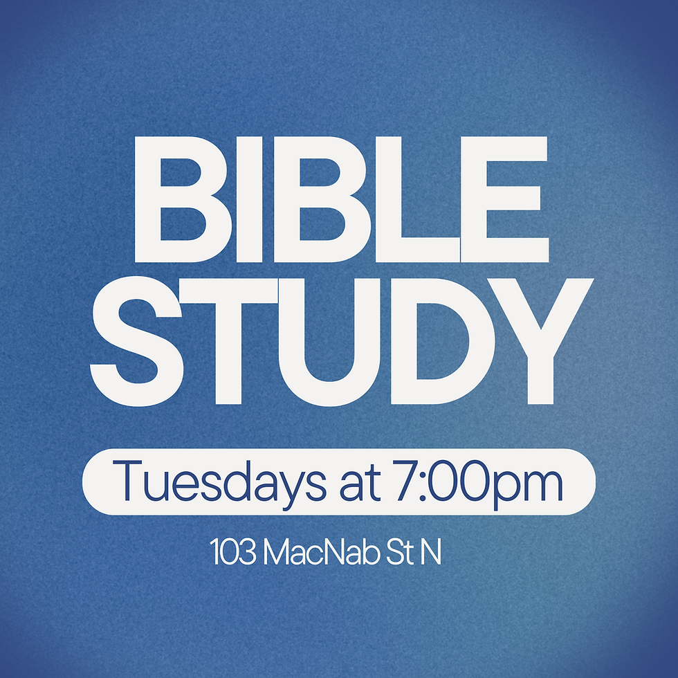 Tuesday Bible Study