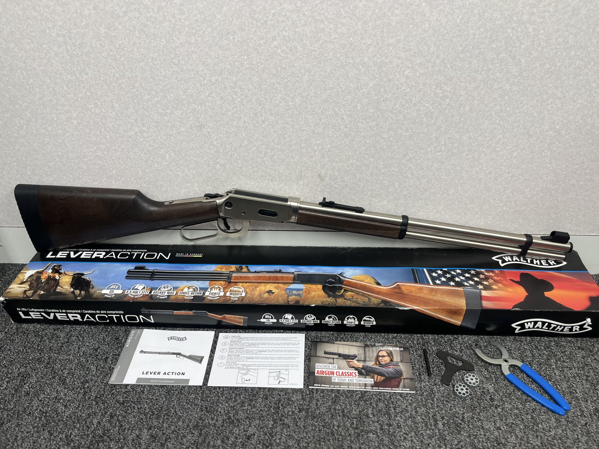Walther Lever Action .177 Air Rifle