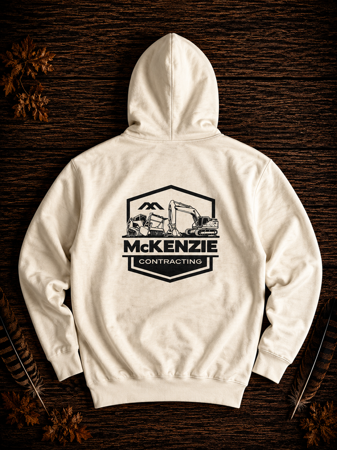 Ivory Comfort Light Weight Hoodie