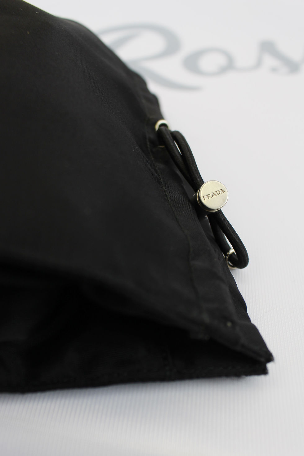 Thumbnail: Vintage Prada Nylon Clutch Black