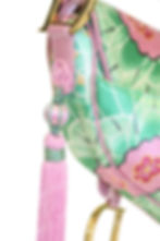 Thumbnail: Christian Dior 2003 Limited Edition Koi Saddle Bag Silk