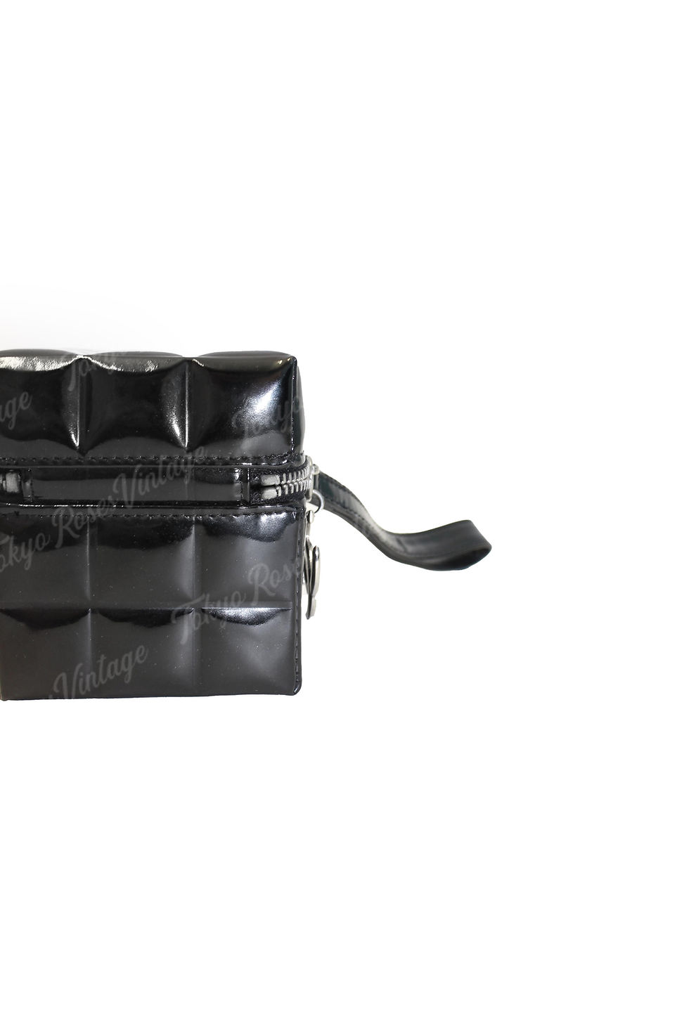 Thumbnail: Chanel Quilted Patent Leather Rubik's Cube Wrist Bag