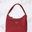 Thumbnail: Vintage Prada Red Nylon Mini Shoulder Bag Handbag