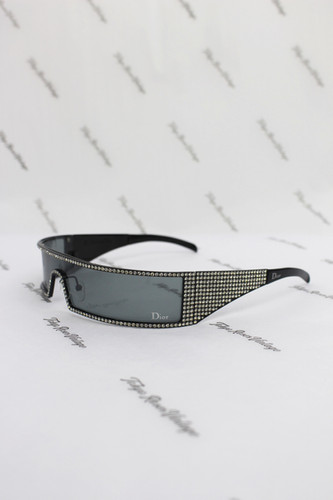 Christian Dior 2003 Swarovski Crystal Sunglasses | Tokyo Roses Vintage