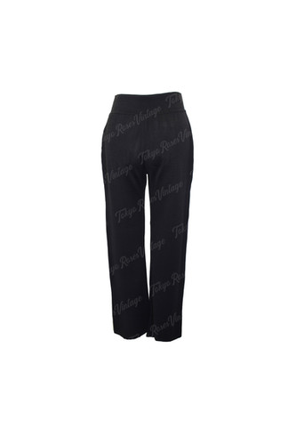 パンツ CHANEL BLACK PANTS Chanel Wide Leg Black Star Pants – Fashion Full Circle