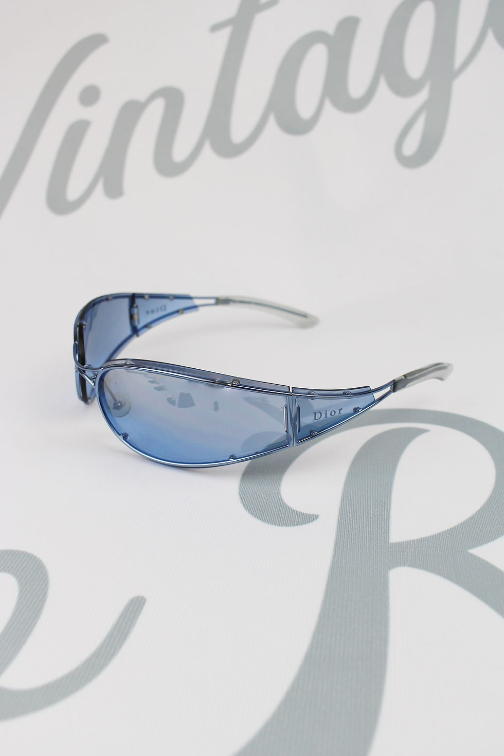 Vintage Dior Sleek Blue Glasses