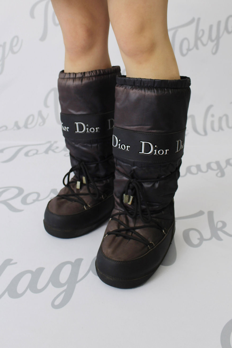 CHRISTIAN DIOR 防水ウィンターブーツ CHRISTIAN DIOR 防水ウィンターブーツ Christian Dior Black