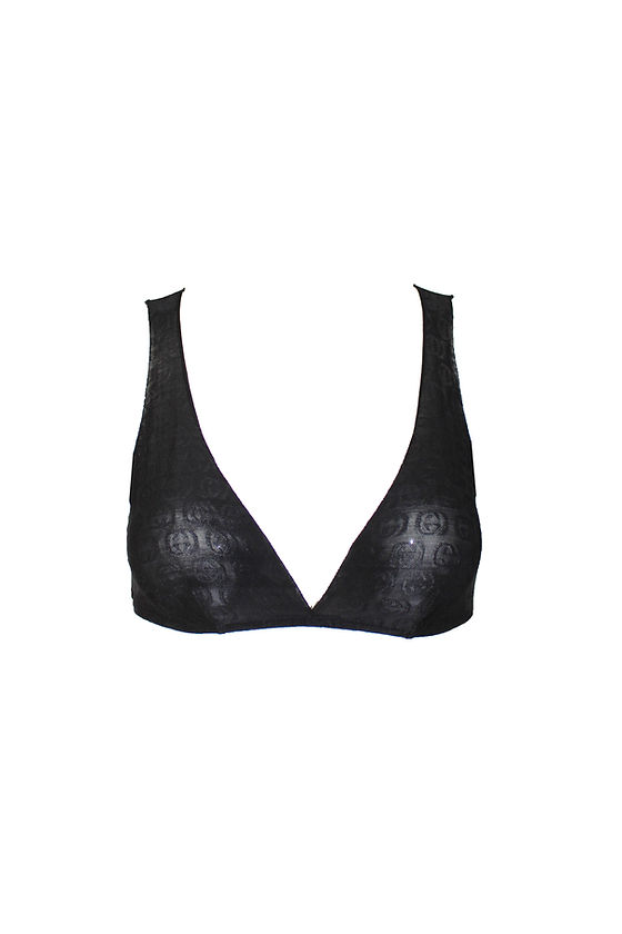 ブラジャー Gucci Bra Gucci Bra Black Shapewear GG Logo Mesh Tom Ford Bralette