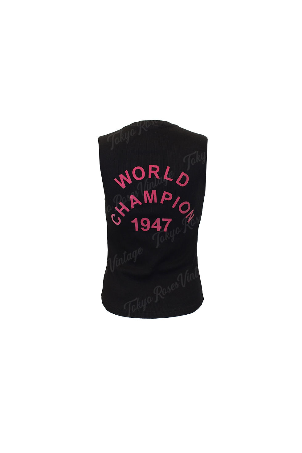 Christian Dior タンクトップ JADORE DIOR ブラック 赤 Christian Dior Black Red Jadore Dior Logo Print Sleeveless