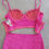 Thumbnail: Chanel bikini corset bustier high waist bright pink CC
