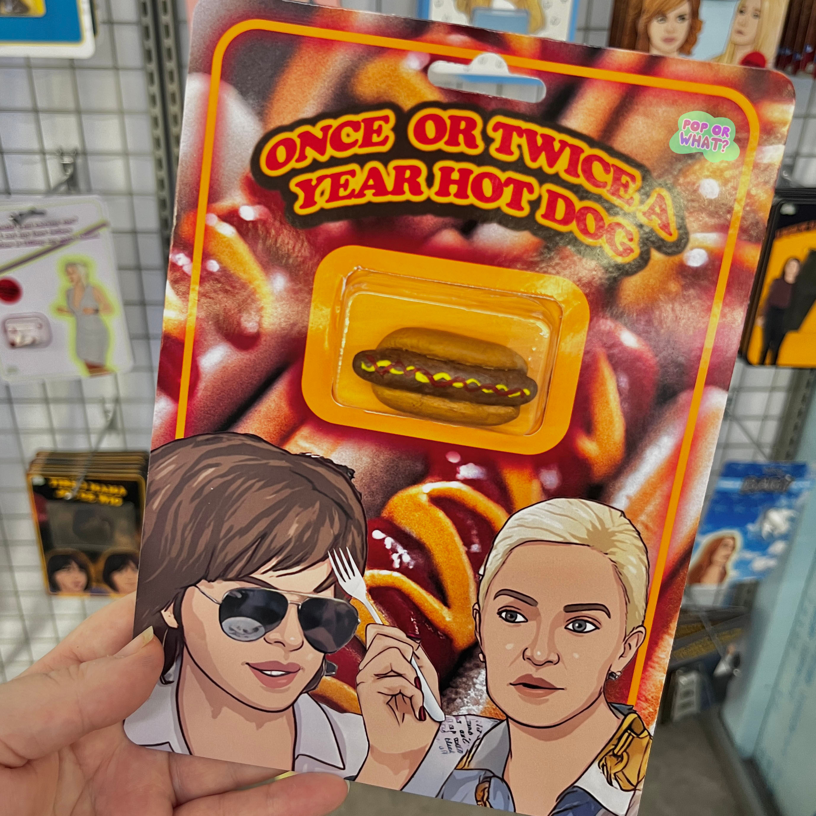 Once Or Twice A Year Hot Dog Toy - RHOBH Lisa & Erika