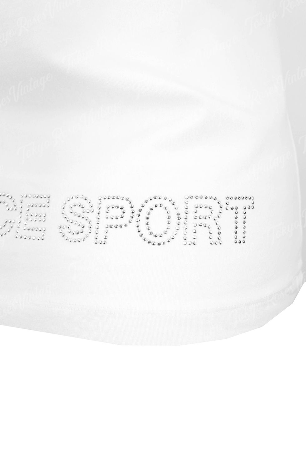 Thumbnail: Versace Sport Rhinestone Top White