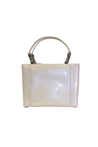 希少 Dior Maris Pearl hand bag by Galliano 希少 Dior Maris Pearl hand bag by Galliano