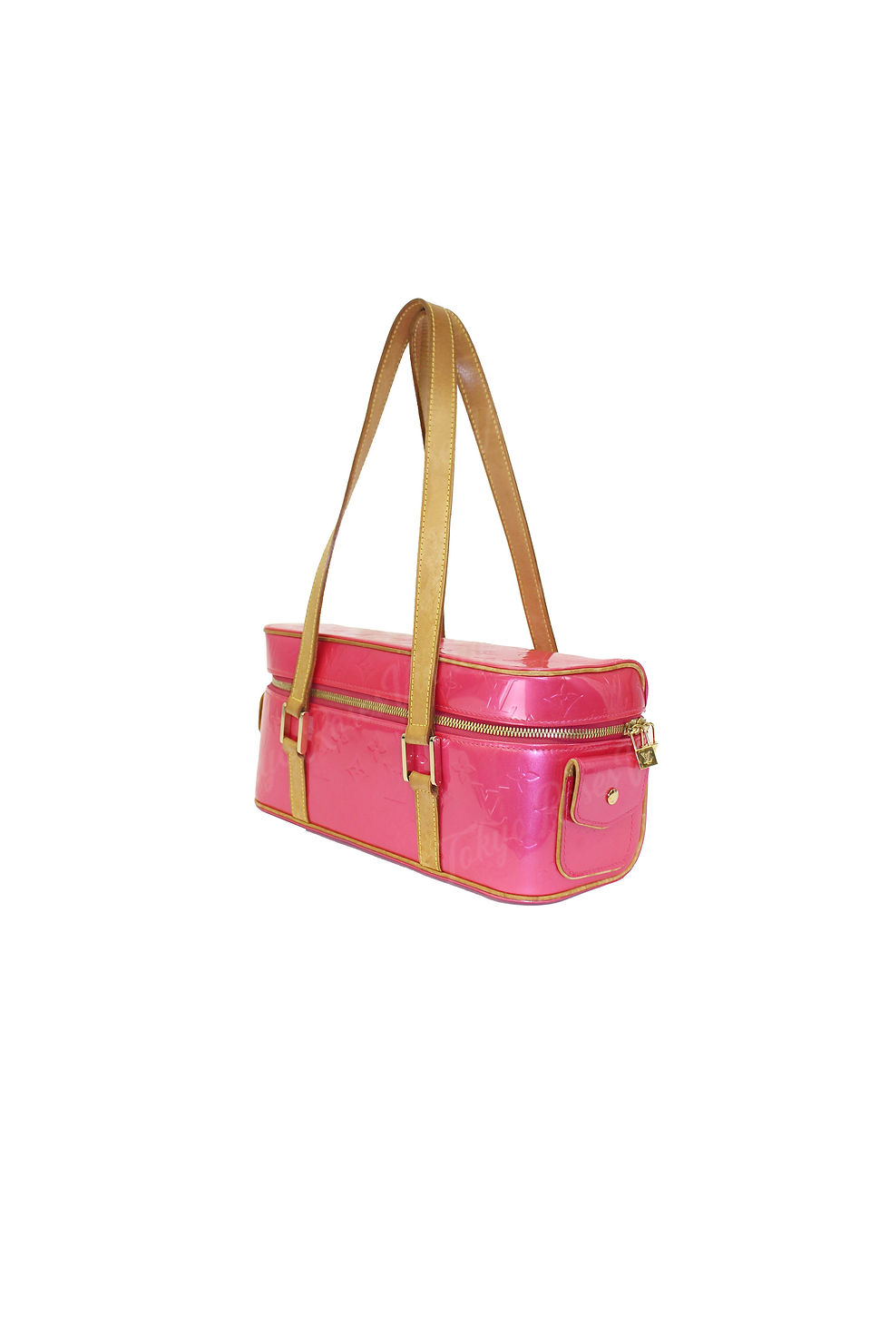 Thumbnail: Bright Pink Louis Vuitton Vernis Bag