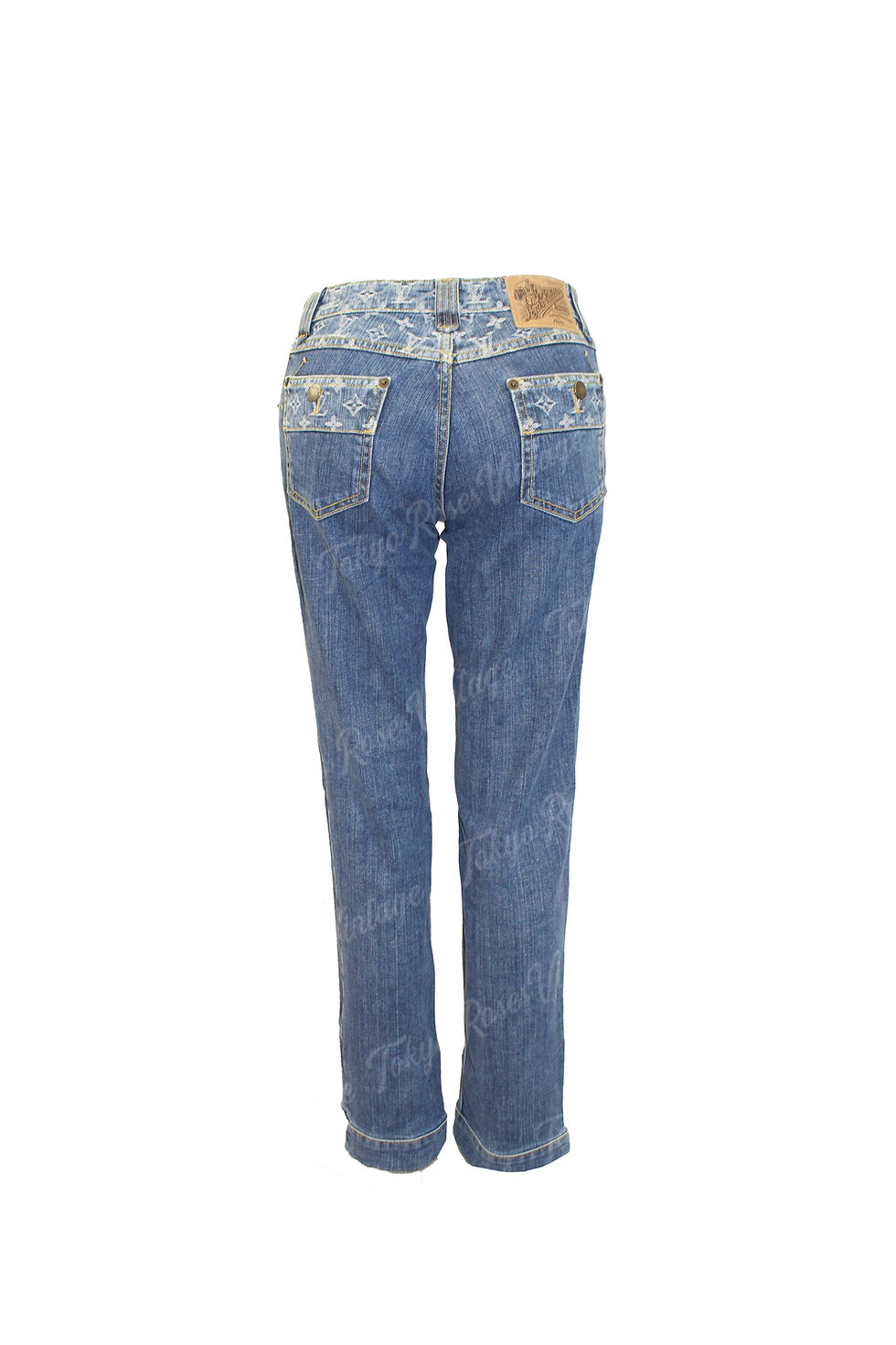 Thumbnail: Louis Vuitton Logo Monogram Pocket Jeans