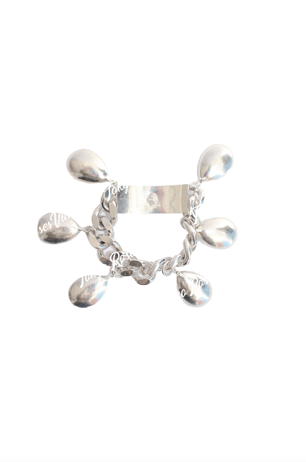Thumbnail: Christian Dior Crystal Logo ID bracelet 2004 Runway