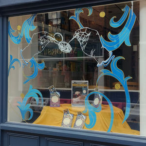 Window design for The Hands of Time