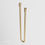 Thumbnail: Wiesbaden inbouw regendoucheset Geborsteld goud - SET 1