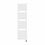 Thumbnail: Glans witte handdoekradiator.