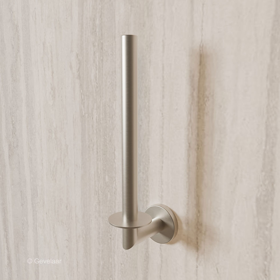 Thumbnail: Wiesbaden Alonzo toilet accessoireset 4-delig - rvs - SET 6
