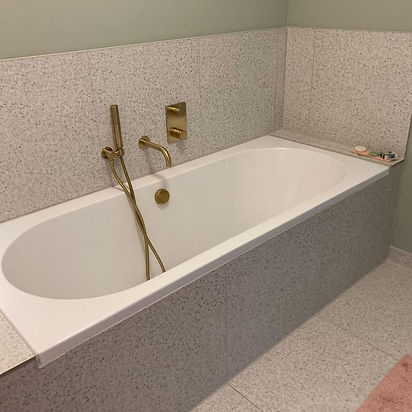 sfeer afbeelding van een bad