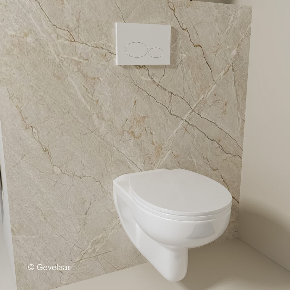 Thumbnail: Toiletset Luuk glans wit - Geberit UP320 - X32 glans wit
