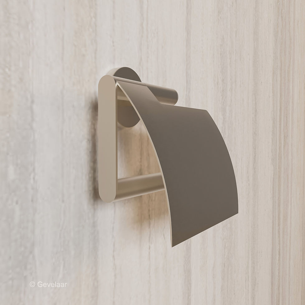Thumbnail: Wiesbaden Alonzo toilet accessoireset 4-delig - rvs - SET 5