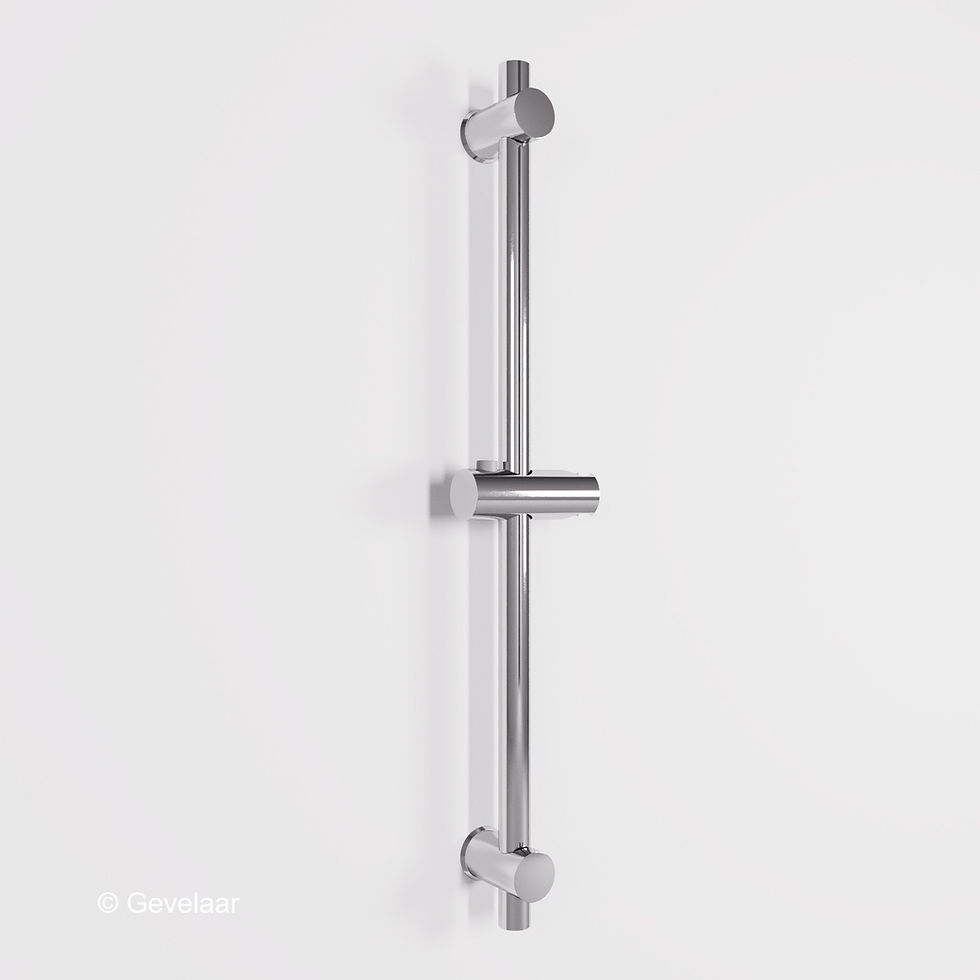 Thumbnail: Zaphir glijstang 66 cm chroom