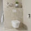 Thumbnail: Toiletset Vesta flush shade glans wit TECE inbouwreservoir Now glans wit