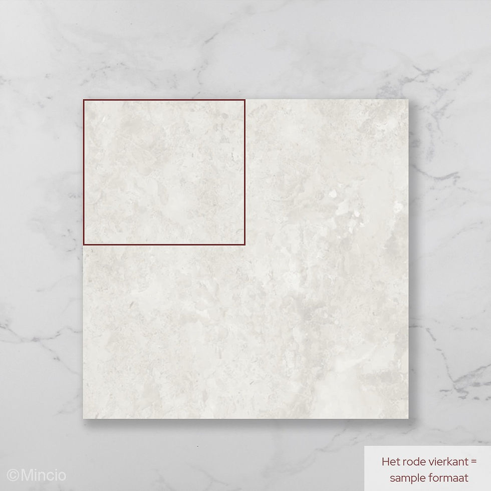 Thumbnail: Natuursteen beige tegel 60x60cm