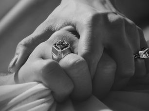 two hands, two rings, one story