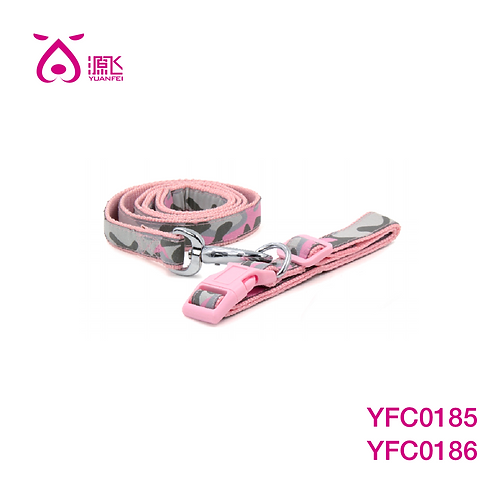 Pink Camo Collar&Leash
