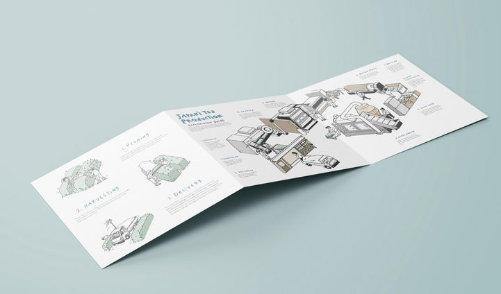 Tea Production Infographics